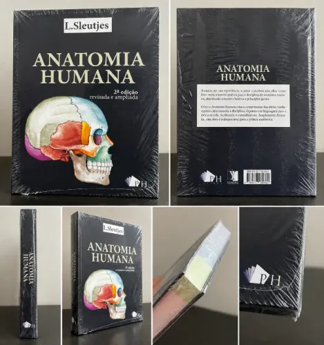 Livro Anatomia Humana L. Sleutjes 2ª Edição - Novo e Lacrado
