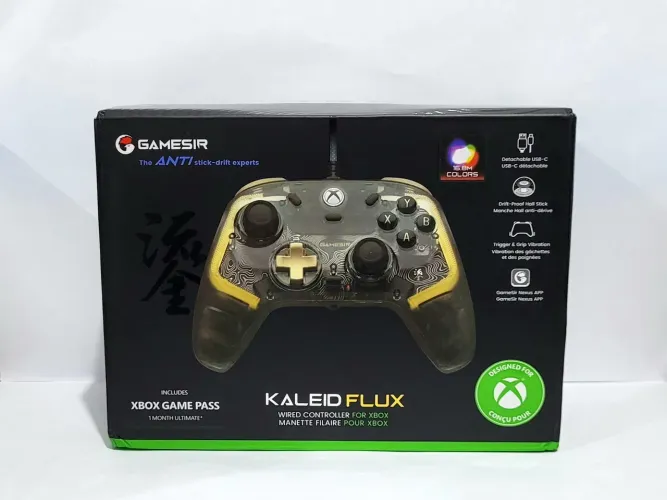 CONTROLE DE XBOX GAMESIR KALEID FLUX [NOVO]