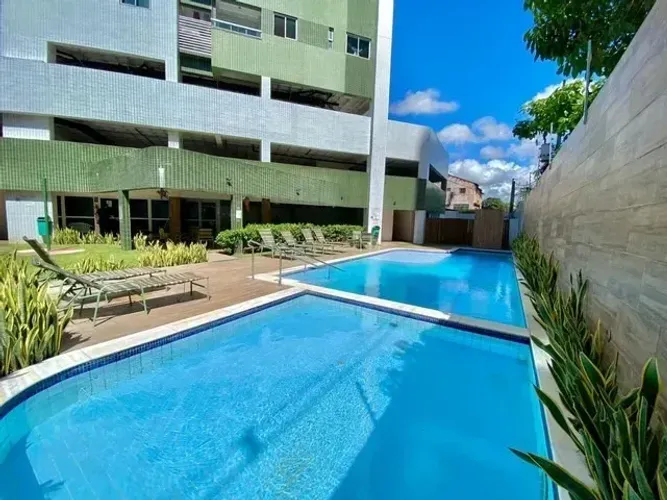 AURELINO MELO/ Vista Mar - 3 Quartos com suíte - Vaga Coberta - Área de lazer completa