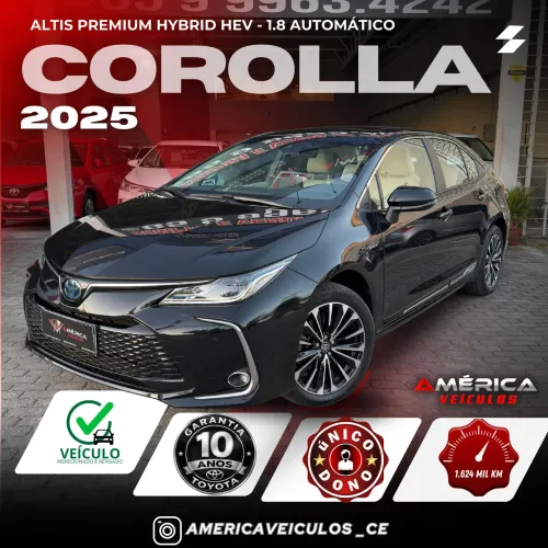 Corolla 2025 - HYBRID - mil km