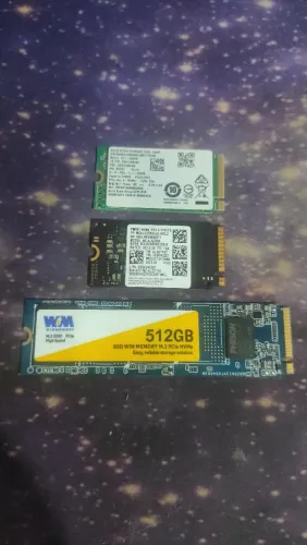 SSD nvme 512G e 256G 