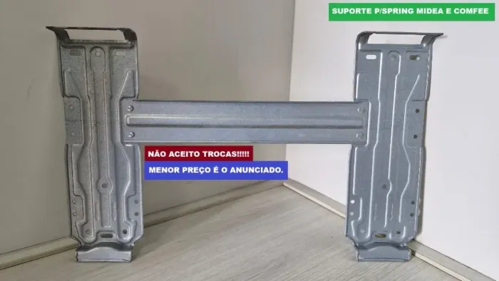 Suporte para evaporadora (Split) Springer Midea e Comfee de 9000 a 12.000 BTUs
