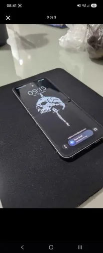 GALAXY ZFLIP 6 256GB PRATA NOVO