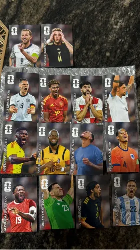 Figurinhas da Copa kit coca cola completo