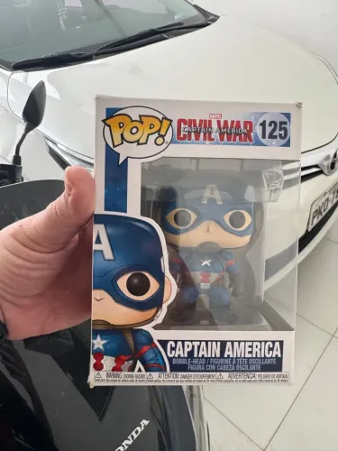 Funko Pop Civil War Captain America #125