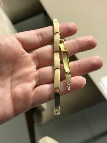 VENDO BRACELETE OURO 18k PEÇA NOVA