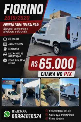 Fiat Fiorino Furgão EVO 1.4 Flex 8V 2P 2020