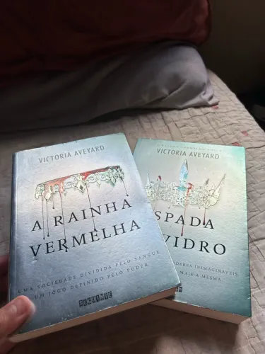 Livro A Rainha Vermelha e a Espada de vidro