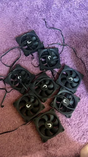 Kit com 9 fans Rise mode 