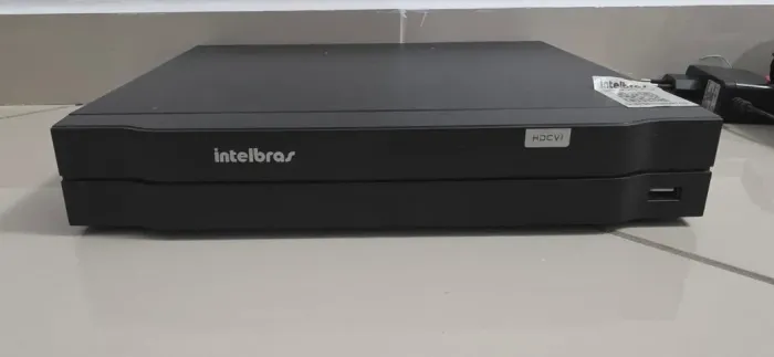 DVR INTELBRAS HDCVI 8 CANAIS COM HD E CAMERAS