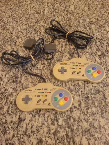 Controles Turbo para Super Nintendo