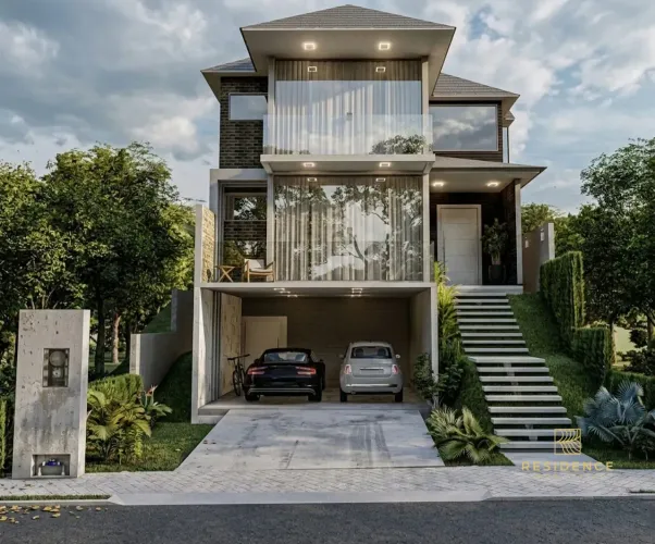 Casa em Condomínio no Jardim Amália | 3 Suítes | Projeto Contemporâneo na Planta