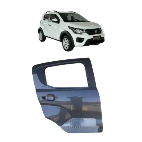 porta traseira direita fiat mobi way 2019 2020 2021 a 2025