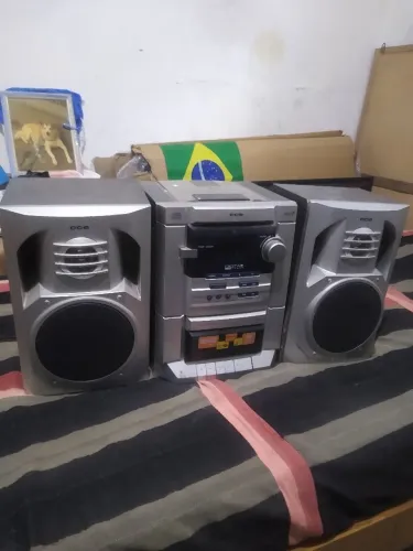 Mini system cce não está ligando c,/ caixas 
