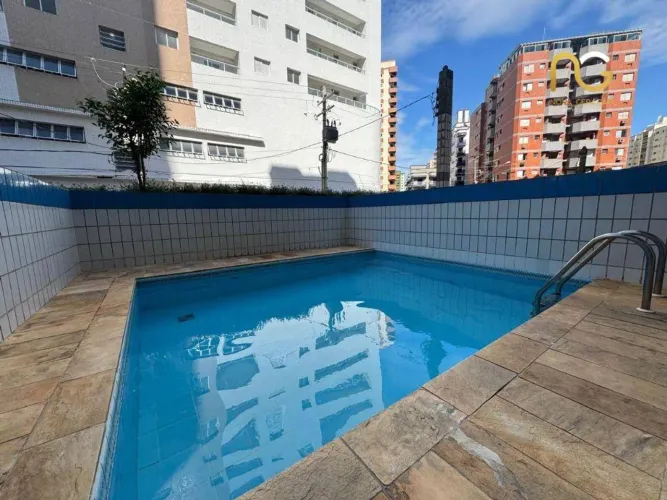 Apartamento com 2 dormitórios à venda, 70 m² por R$ 415.000,00 - Tupi - Praia Grande/SP