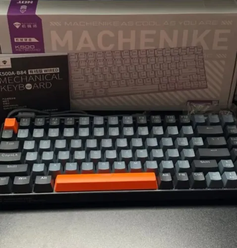 Machenike K500 B-84 - Teclado Mecânico 75% Red Switch