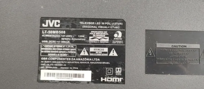 Smart TV JVC LT-50MB508