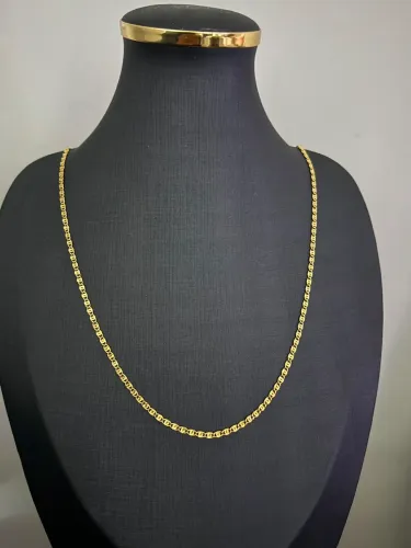 Corrente de ouro 18k - piastrine 4.9g.