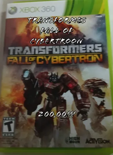 Jogo xbox 360 transformers