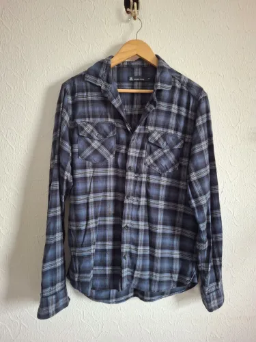 Camisa John John Xadrez Masculina - Tam. M - Perfeito Estado