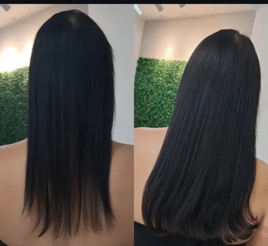 Mega Hair Cabelo Humano Brasileiro Ondulado 40cm - 144g