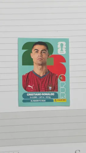 FIGURINHA CRISTIANO RONALDO