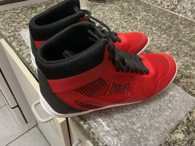 Tênis Everlast Forceknit 5 Masculino Vermelho/Preto