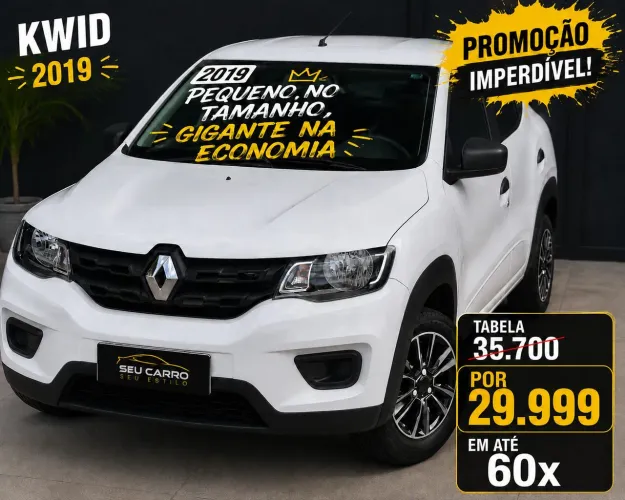 Renault Kwid Life 1.0 Flex 12V 5P Mec. 2019