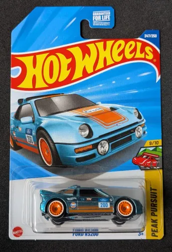 Hot Wheels Super Treasure Hunt - Ford RS200 Gulf!