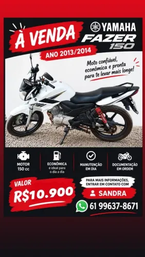 Moto fazer 150 