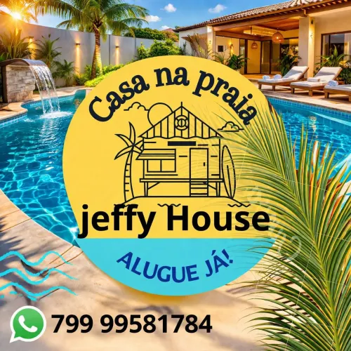 Casa por temporada com piscina próximo a orla por do sol 