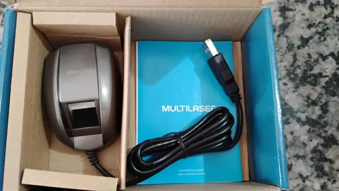 Leitor Biométrico Impressão Dgital Multilaser USB Ga151