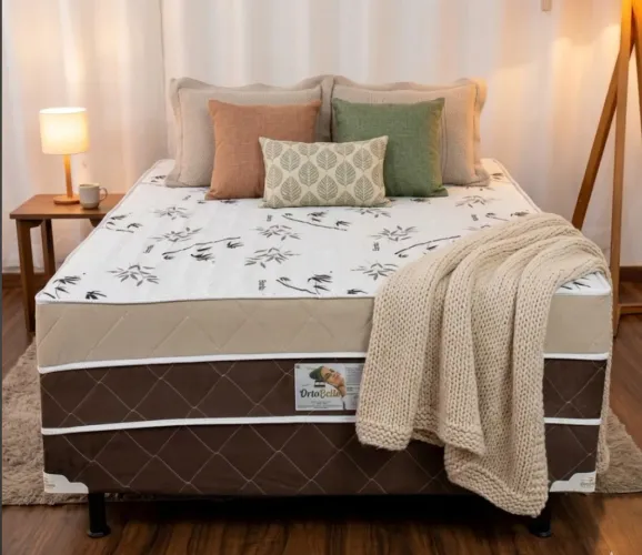 De:795,00 Por:659,00 Cama Box Casal D33 / Macia e Confortável/ Entrega Rápida 