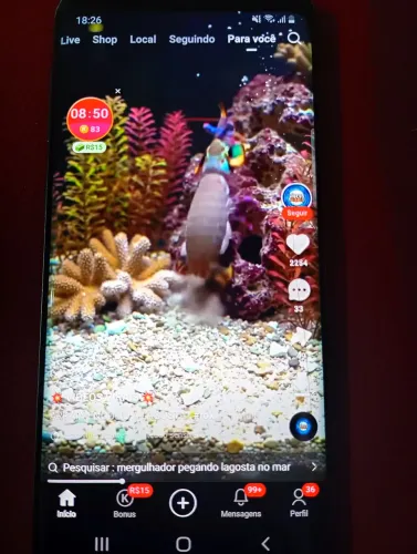 Celular Samsung s9 64 Gb muito bom funcionando perfeitamente só a tela tá trincada 250.0 