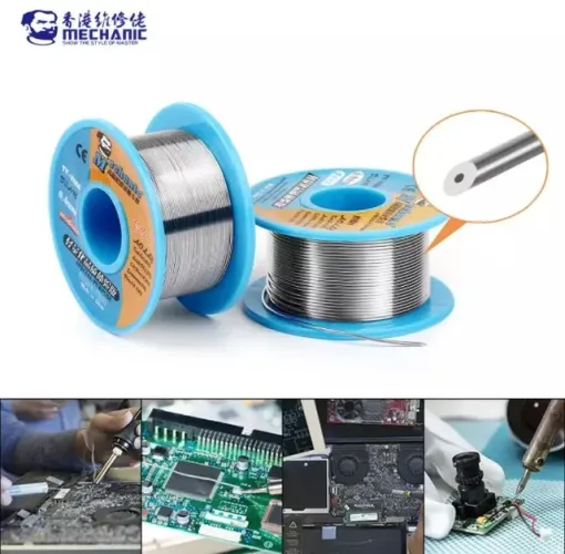 Estanho Para Solda Mechanic HX-T100 GW55g/ NW42g. (99995.9905 zap)