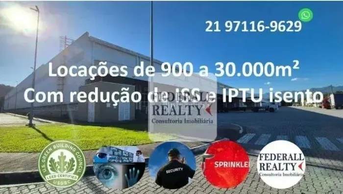 Aluguel de galpão no Rio e em Queimados é com a Federall Realty
