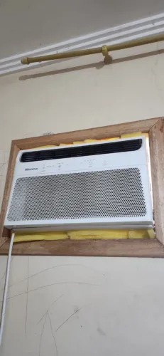 Ar-Condicionado de Janela Hisense AW-10CWBRVGU02 Wi-Fi 10.000 BTUs Frio Branco - 110V