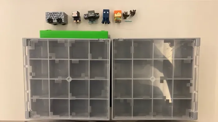 Cubo Minecraft com bonecos - Mattel