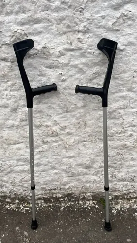 Muletas de alumínio