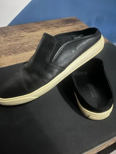 Sapato mule couro Sergios