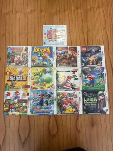 Lote jogos 3DS - Originais