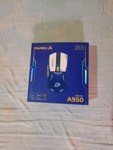 Mouse Gamer Dareu A950 + Dock de carregamento Novo