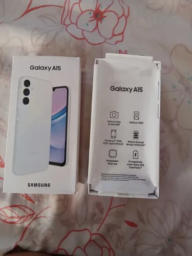 Vende-se um celular Samsung A15 em perfeito estado 