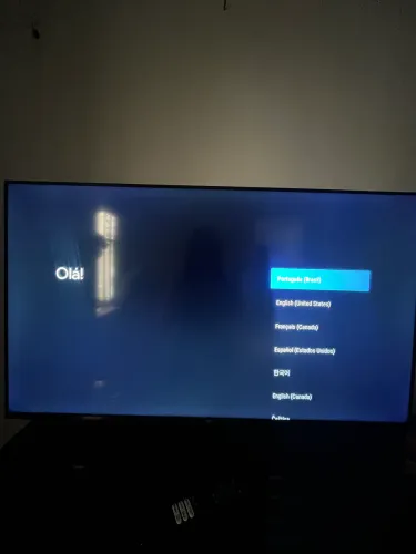 Tv TCL 43 polegadas nova, funcionando perfeitamente