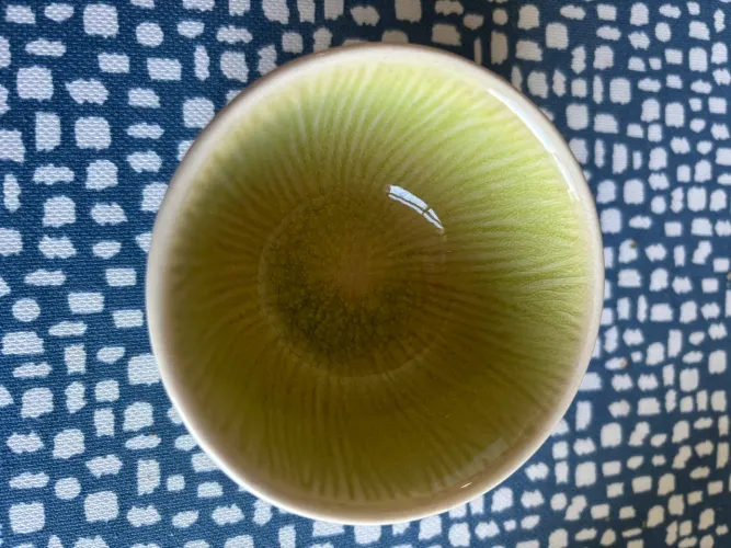 POTINHO DE LOUÇA VERDE
