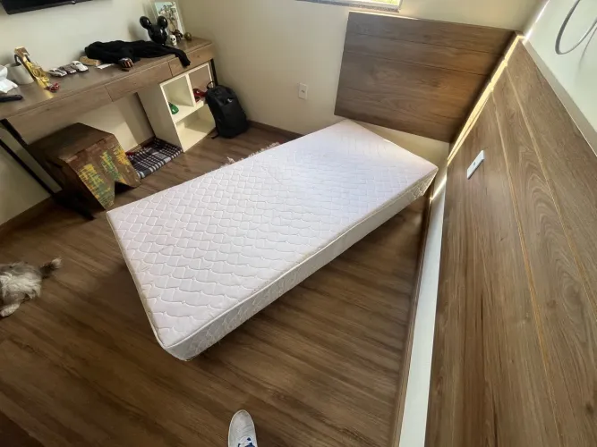 Box cama de solteiro 