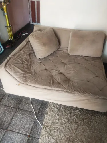 Sofá cama duas peças