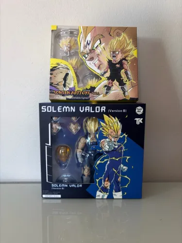Vegeta Black Hole B + Head Majin Tonsen A