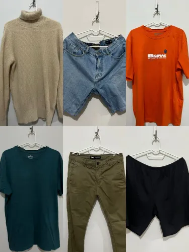 Bazar masculino peças por 20,00