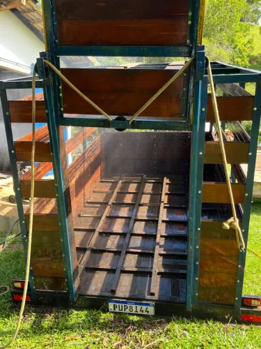 Carretinha para gado e cavalo reforçada 2,3 x 3,0 m